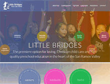 Tablet Screenshot of littlebridges.org